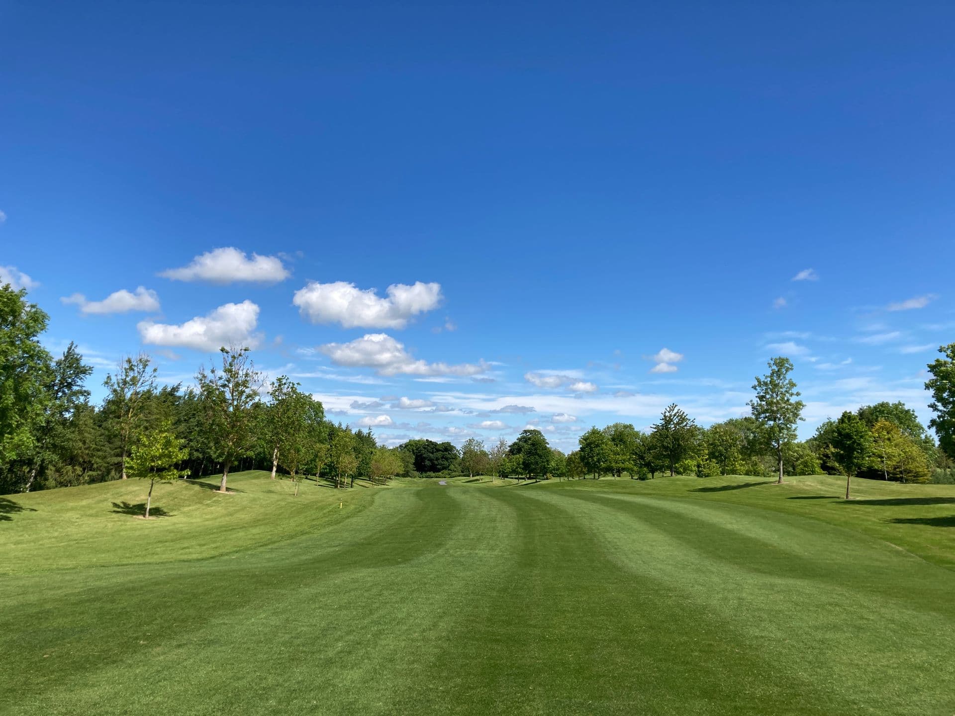 Parkland golf course